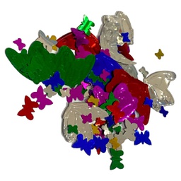 [LE-4000-10] خرز ترتر اشكال فنية لينو 14 جرام 