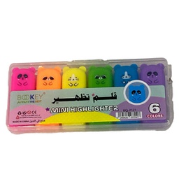 [BQ-2121] قلم توضيح 6 لون