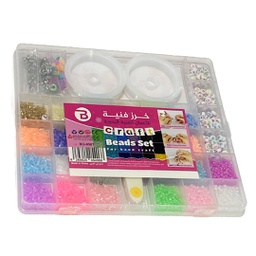 [BQ-8581] خرز ملون اشغال يدوية