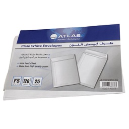 [AS-E1201410] ظرف ابيض ATLAS 10*14