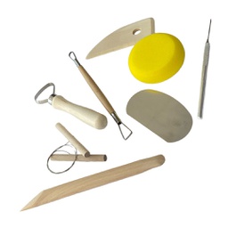 [E0005] ادوات طين 8 قطعة