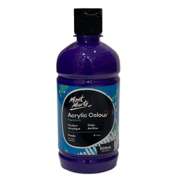 [MSCH5005] MONT-MARTE Acrylic Colour 500ml bottle - Purple