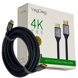 [VH304] كابل شاشة 4K-HD2.0VegGieg