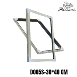 [D005S] ARTIST FRAME SILVER 3.5X4.05CM