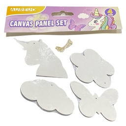 [AKSCPK102] DOUBLE-SIDED CANVAS PANEL 4PCS SET