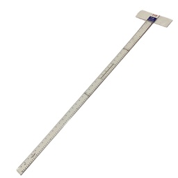 [B1169] مسطرة شفاف حرف تي 100 سم