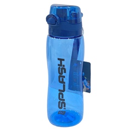 [TP-500] زمزمية تيتيز بلاستك شفاف 750 مل ازرق