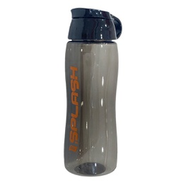 [TP-498] زمزمية تيتيز بلاستك شفاف 750 مل اسود