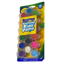 [5401251015] الوان مائية اقراص 18 لون + فرشاة من كرايولا