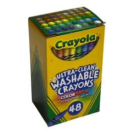 [526948A002] الوان شمعية قابل للغسل 48 لون من كرايولا