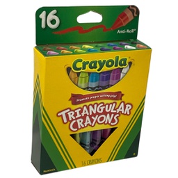 [5240160000] الوان شمعية مثلثة 16 لون من كرايولا