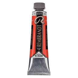 [01053172] Rembrandt oil colour 40ML TRANSP.RED MED