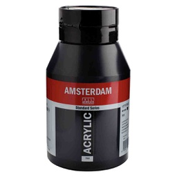 [17717022] Amsterdam Acrylic color 1000ML LAMP BLACK