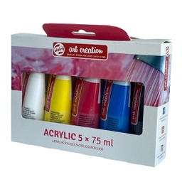 [3582805M] Art Creation acrylic color SET 5X75ML