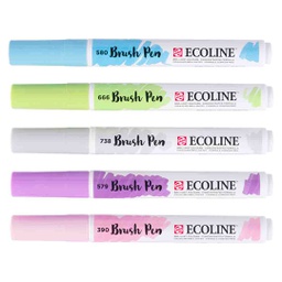 [11509931] ECOLINE BRUSHPEN X5 PASTEL CB