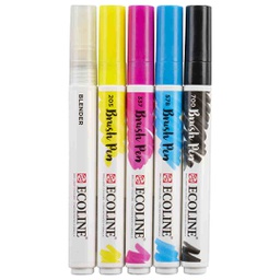 [11509920] ECOLINE BRUSHPEN X5 PRIMARY