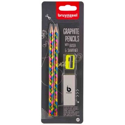 [60219104] Bruynzeel  GRAPH.P.SHARP/ERASER 4 CF