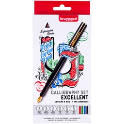[60344014] Bruynzeel CALLIGRAPHY SET 14 PIECES