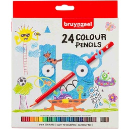 [60112003] Bruynzeel Colour Pencil CARDBOARD SET 24