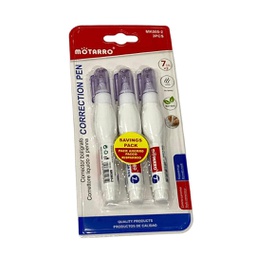 [MK008-2] مزيل قلم 3 حبة 7 ملي