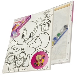 [QS-40*30] لوحة رسم كانفس تلوين للاطفال 30*40 سم