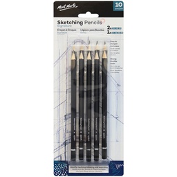 [MPN0111] Mont Marte Sketching Pencils 10pc