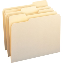 [VE-75215] file folders chemises 1/3 cut tabs