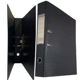 [0000080] ملف بوكس فايل بلاستيك اسود 2 حلقة A3