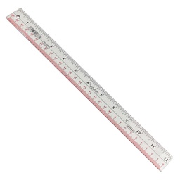 [RQ-10832] RULER 30CM CLEAR  ROCO RQ-10832