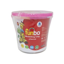 [FO-MC-225-8+3M] صلصال علبة بلاستيك 8 لون Funbo