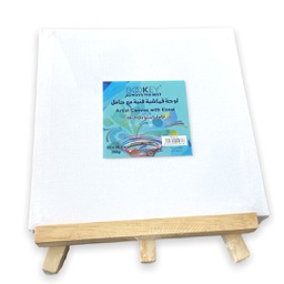 [BQ-6101] لوحة كانفس + حامل 20*20