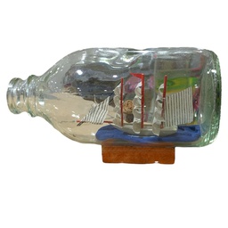 [BST-0063] مجسم سفينة زجاجي BST-0063