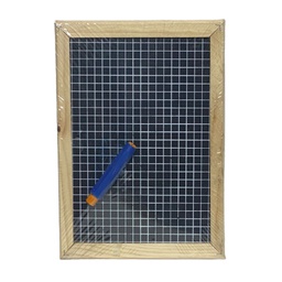 [BST1572] سبورة طباشير مخططة وجهيين