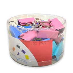 [BST1036] مشابك ورق ملونة 41 مم BST1036