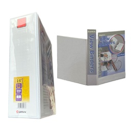 [A237] ملف بايندر 2.5" 2 حلقة COMIX