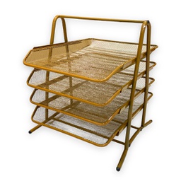 [37741] سلة ورق 4 درج شبك JM2001A-4-S