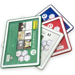 [K-1307] ستاند ورق بلاستيك تعليق مقاس K-1307 A3