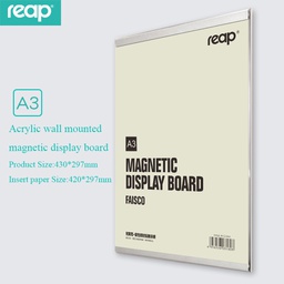 [3181MR/A3] اطار مغناطيس + لاصق خلفي REAP A3