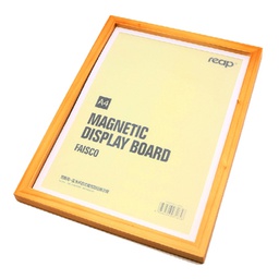 [SHRQ-001] برواز خشب مغناطيس تعليق A4