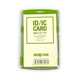 [NO-7117] بطاقات عمل جيب بلاستك reap