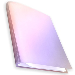 [34-6] ملف جيوب بلاستيك فانسي 40 جيب