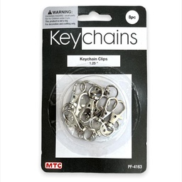 حلقات حديد فضي 1.25 سم 8 حبة