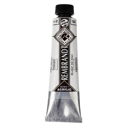[18051042] Rembrandt  Acrylic color 40ML ZINC WHITE