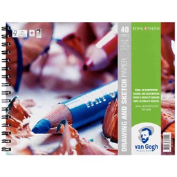 [93182129] كراسة رسم سلك  سكتش 160جرام من فان جوخ  A4