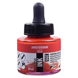 [17203990] Amsterdam acrylic color  INK 30ML NAPH.RED DP