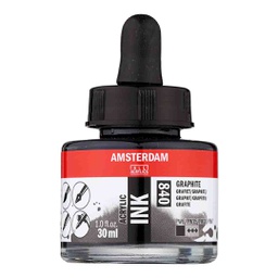 [17208400] Amsterdam acrylic color  INK 30ML GRAPHITE