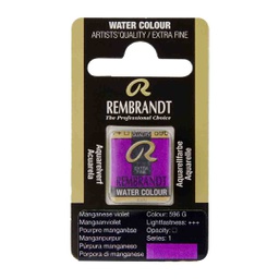 [05865961] Rembrandt water color   pan  MANGANESE VIOLET