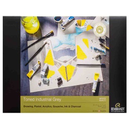[93080001] Rembrandt   Toned Industrial Grey A3, 180g, 50 pages, FSC MIX