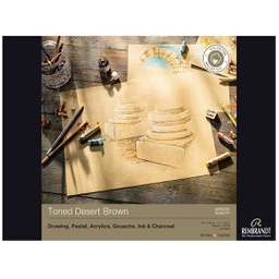 [93080011] Rembrandt  sketch book .DESERT BRWN A3 FSC MIX