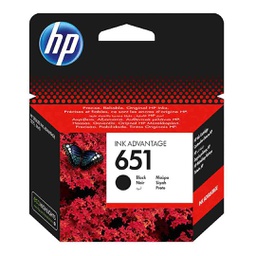 حبر طابعة كمبيوتر اسود HP651